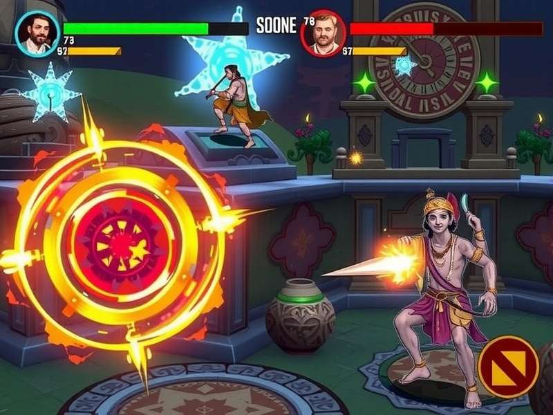 Krishna's Supernatural Battle Gameplay Screenshot